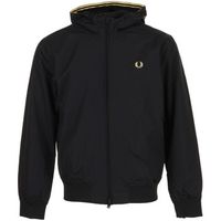 fred perry cortaviento hooded brentham jacket para hombre