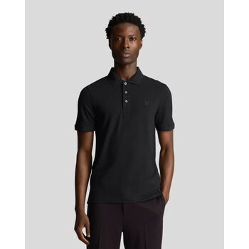 Lyle & Scott Tops y Camisetas SP400TON POLO SHIRT-Z865 JET BLACK para hombre
