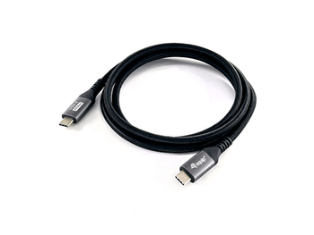USB-C (4.0 Gen 3) Type-C to C Cable 2m M/M 240W PD 8k/60Hz 40Gbps Black