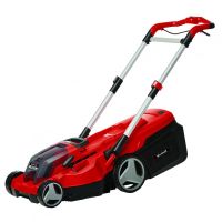 einhell rasarro cortacesped a bateria 45l 2 baterias 18v