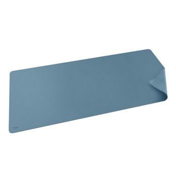 Alfombrilla Trust Benya Azul XXL 900x430mm Antideslizante PVC Vegano Escritorio