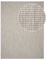 alfombras de interior y exterior navona gris  120x160 cm
