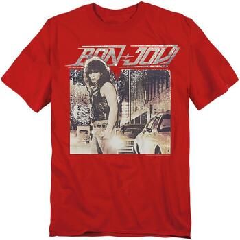 Bon Jovi Camiseta Runaway para hombre