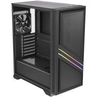 thermaltake versa t35 tg rgb cristal templado usb 31 negra