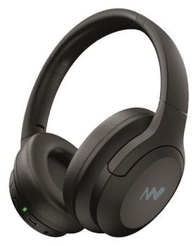 AURICULARES DIADEMA PLEGABLES NETWAY BT5.3 NEGRO