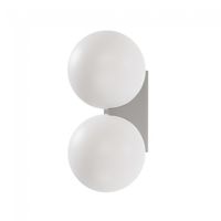 aplique de pared para banos obi 2 luces