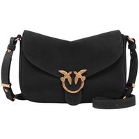 pinko bandolera love satchel mini suede 107656 a0f6 para mujer