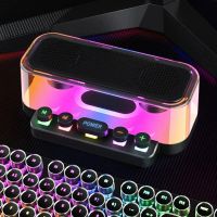 altavoz z6 rgb altavoz bluetooth portatil con botones mecanicos soporte para reproduccion de tarjeta usb tf radio fm alt