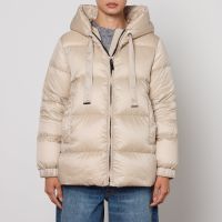 max mara the cube seia down padded shell coat - uk 6