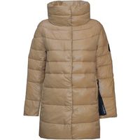 cafe noir abrigo de plumas gn0052 para mujer