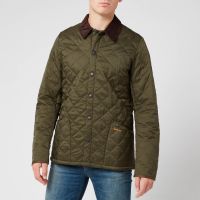 barbour heritage liddesdale quilted shell jacket - xl