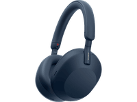 auriculares inalambricos - sony wh1000xm5l cancelacion ruido noise cancelling 30h hi-res carga rapida con asistente bluetooth diadema azul