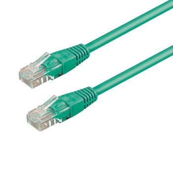 WP CAT 6 U-UTP PATCH CABLE LENGTH 2 M, AWG 26/7, CU, COLOR GREEN