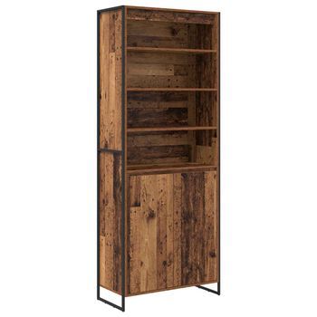 Gabinetes Altos Madera Vieja 79 X 36 X 200 Cm Vidaxl