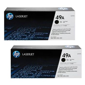 Original Multipack HP LaserJet 1320tn Printer Toner Cartridges (2 Pack) -Q5949A
