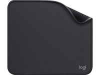 alfombrilla raton - logitech mouse pad studio series base de goma antideslizante material resistente negro