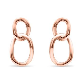 Pendientes para mujer de plata 925, rosa