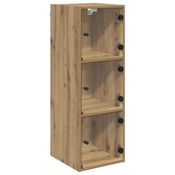 Mueble De Pared 35 X 37 X 102 Cm Madera De Ingeniería Vidaxl