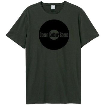 Amplified Clothing Camiseta Black Record para mujer