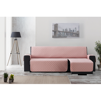 funda chaiselongue acolchada reversible 280 brazo derecho spirit rosa