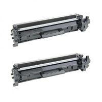 compatible multipack hp laserjet pro mfp m130 printer toner cartridges 2 pack -cf217a