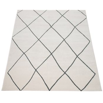 Alfombra Hilal blanco 60x100 cm