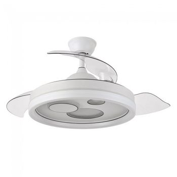 Ventilador led con aspas plegables turia cct (72w)