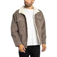 levis abrigo chaqueta sherpa de corte relajado para hombre