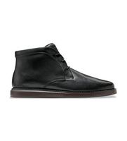 cole haan para hombre c45041 botines de piel grand neoclassic flexcraft chukka negro 43 plano cordones casual