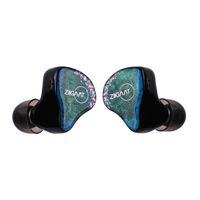 linsoul ziigaat luna 6ba studio iem monitor auriculares hifi de calidad artesanal con cable intercambiable de 2 pines