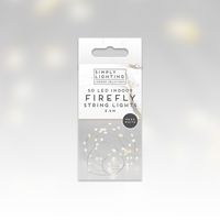 50 led indoor firefly string lights 52m