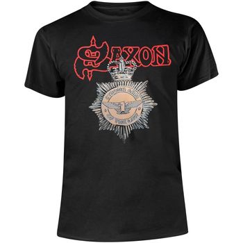 Saxon Camiseta Strong Arm Of The Law para mujer