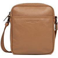 lancaster bolso bandolera soft vintage de piel para hombre camel para hombre