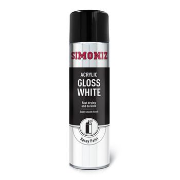 Gloss White Spray Paint 500ml