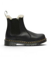 dr martens para mujer 21045001 botines de piel chelsea 2976 leonore con forro sintetico negro 38 plano ninguno casual