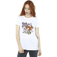 the flintstones camiseta love love love para mujer