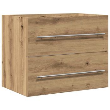 Mueble De Baño Para Lavabo Artisan Oak 60x38,5x48 Cm Vidaxl