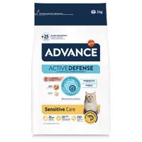 advance sensitive adult con salmon y arroz - 2 x 3 kg