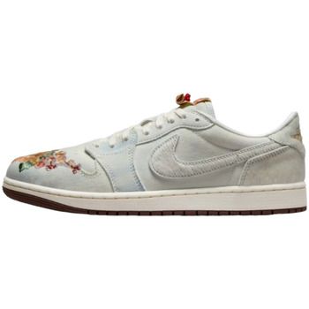 Nike Zapatillas 1 Retro Low OG Football Grey Sail Light Chocolate para hombre