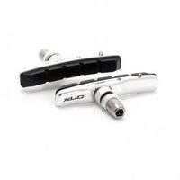 xlc bs-v02 set de 4 zapatas de freno cartridge vbrake 72 mm platanegro