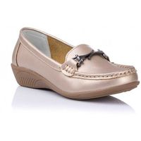 vicmart mocasines mocasin con cuna - piel para mujer