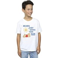 disney tops y camisetas bears just wanna have sun para nino
