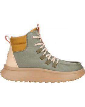 de HEY DUDE WENDY PEAK APRES COAT TWILL KAKI