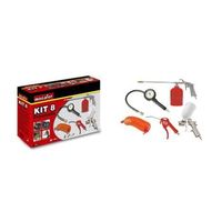 mecafer kit accesorios aire comprimido 8 piezas
