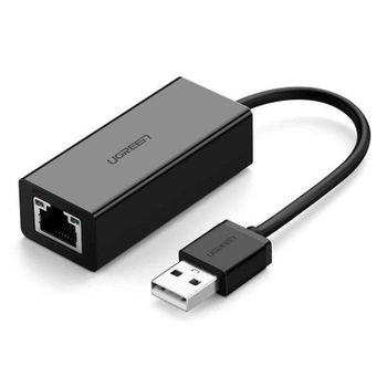 Adaptador de red Ugreen CR110 USB 2.0 a RJ45 compacto y portátil