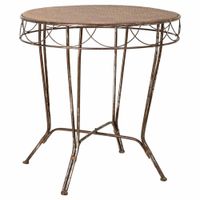 mesa de metal 755x755x77h cm