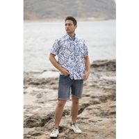 isla bonita by sigris camisa manga corta camisa hombre para mujer