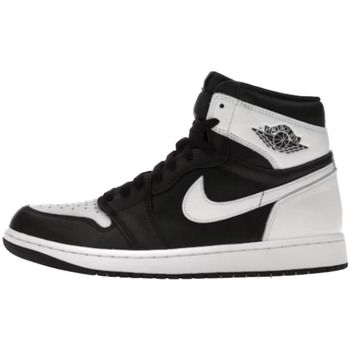 Nike Zapatillas altas 1 Retro High OG Black White para hombre