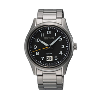 reloj cuarzo hombre seiko neoclassic  sur569p1 395mm 100m wr cristal de zafiro correa de acero
