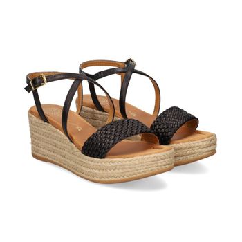 Unisa Sandalias Cuña Mujer - Negro Talla 39